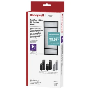 Honeywell HEPA Replacement Filter for Air Purifiers HRF-H1, H, Pack of 1, 1 Pack - Picture 1 of 5