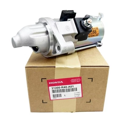 OEM Starter 31200-R40-A01 For 2008-12 Honda 2.4L / Accord CR-V Element Acura TSX - Image 1 of 4