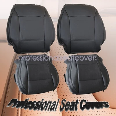 Cubierta de asiento de cuero perforado para conductor y pasajero Subaru Outback 2015-2019 Foto 1 de 4