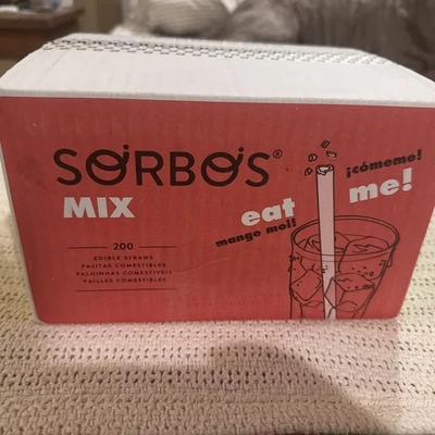 200 Edible Straws – Unique Flavors for Cold Beverages - No Allergens or Plastics - Image 1 of 4