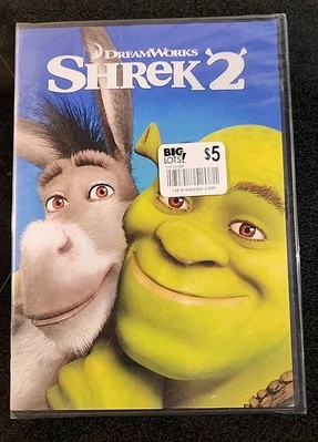 Shrek 2 DreamWorks 2004 Widescreen DVD New Sealed Fast Free Shipping  - Image 1 of 2