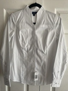 Brooks Brothers United exklusive Damen 00 NEU Uniform Knopfleiste Nadelstreifen - Bild 1 von 7