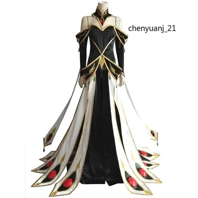 CodeGeass-LelouchoftheRebellion CC Queen Cosplay Costume Dress Anime Halloween - Image 1 of 4