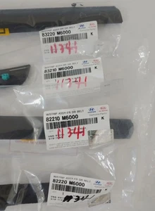 OEM FRLH Door Outside Weatherstrip Belt 4p for Kia K3 Forte Cerato 2019-2023 - Picture 1 of 5