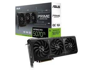 Asus Prime GeForce RTX 5070 Ti 16GB GDDR7 OC Edition Graphics Card PRIME-RTX5070 - Picture 1 of 10