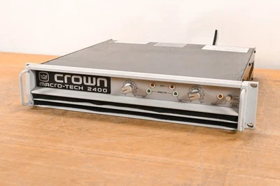 Crown Macro-Tech 2400 2-Channel Power Amplifier CG01UKF - Image 1 of 4