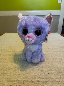 Ty Beanie Boos CASSIDY the Cat 6 Inch NWT Stuffed Animal Plush Toy - Picture 1 of 5