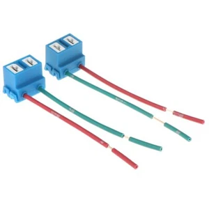 2x H7 2 Pins Scheinwerfer Reparatur Lampenträger Stecker Stecker Draht Buc B9 - Bild 1 von 7