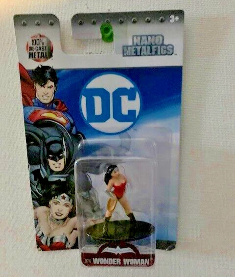 Jada Toys 2017 Nano Metalfigs DC Universe Liga de la Justicia JLA Mujer Maravilla 1,75 pulgadas Foto 1 de 1