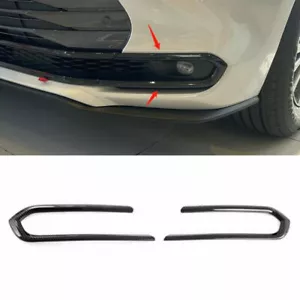 For Toyota Sienna 2021-2022 Carbon Fiber Front Fog Lamp Light Eyebrow Cover Trim - Bild 1 von 8