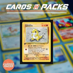 Carte Pokemon Sabelette 62/102 Set de Base Edition 1 NM-Mint 🇫🇷 - Imagen 1 de 2
