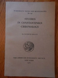 ANS Notes and Monographs #146: Studies in Constantinian Chronology - Picture 1 of 2