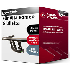 Produktbild - Anhängerkupplung abnehmbar + E-Satz 13pol spezifisch für Giulietta 04.2010- neu