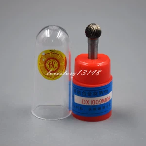 10x Cylindrical Cut Tungsten Carbide Bur Cutting Tool Die Grinder Bit 1/4" D Hot - Picture 1 of 6