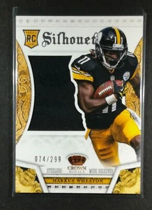 2013 Panini Crown Royale #24 Markus Wheaton Rookie Silhouettes - Foto 1 di 2