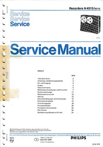 Service Manual-Anleitung für Philips N 4515  - Picture 1 of 1