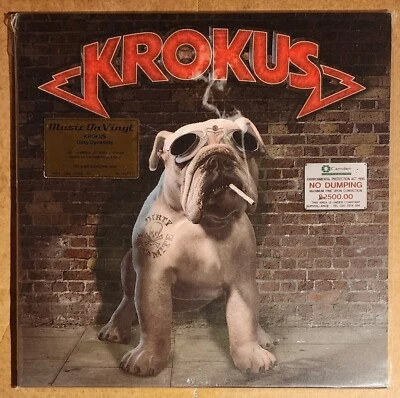 Krokus - Dirty Dynamite - New 2 LP 180 Gram Red Transparent Vinyl 1053 Of 1500 - Image 1 of 4