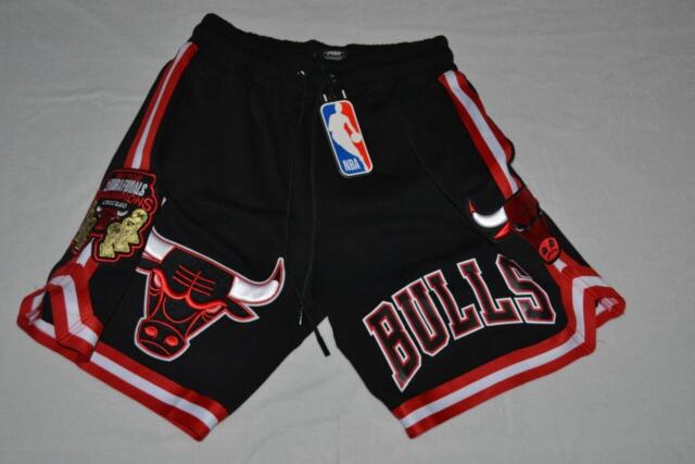 New Era 60349349 NBA Colour Block Chicago Bulls Sweat Shorts Black M Man
