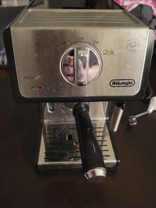 De'Longhi EC260BK Stainless Steel Espresso Machine - Black