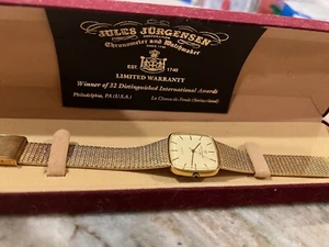 Jules Jorgensen mens watch, In Original Box Item #5154 - Picture 1 of 8