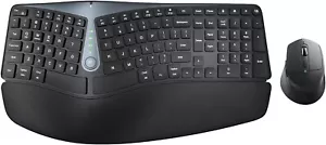 Ergonomic Wireless Keyboard and Mouse, MK835 Ergo Bluetooth/2.4G Split Design - Picture 1 of 7