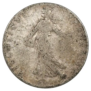 France - 50 centimes Semeuse 1905 - Silver - F.190/12 Gad.420 - Coin O. Roty - Picture 1 of 2