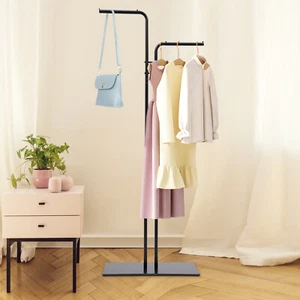 Garderobe, freistehende Garderobe, Garderobe aus Schiefereisen mit stabilem Boden - Bild 1 von 21