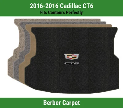 Alfombra de maletero Lloyd Berber para Cadillac CT6 2016 con escudo Cadillac con logotipo CT6 Foto 1 de 4