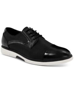 Alfani Men Max Cap Lace-Up Dress Casual Comfort Oxford Shoes Black 9.5 New 6D1