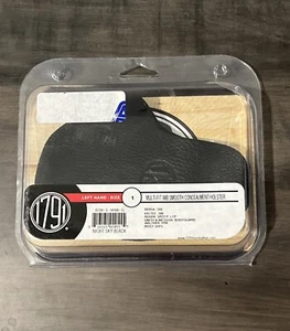 1791 Concealment IWB Leather Holster Left Hand Sz 1 PPK Bersa 380 S&W Ruger LCP - Picture 1 of 5