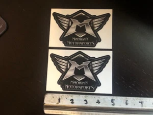 MADIGAN MOTORSPORTS 2PC STICKER OFF ROAD RACING SCORE BAJA NORRA BITD LUCAS TORC - Picture 1 of 1