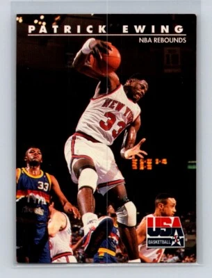1992 SkyBox USA #27 Patrick Ewing USA - Image 1 of 2