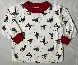 Camisa manga larga vintage años 90 Y2K Healthtex talla 12 meses - Imagen 1 de 5