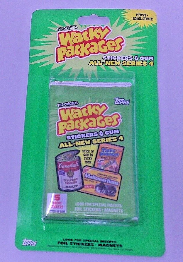2006 Topps Wacky Packages All New Series 4 Blister Pack - Brand New and Sealed - Image 1 of 1