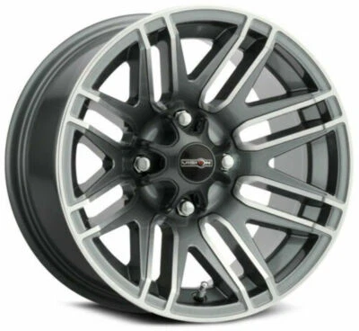 12" Vision ATV 112 Assault Gunmetal Machined Face Wheel 12x8 4x136 -10.2mm Rim - Image 1 of 4
