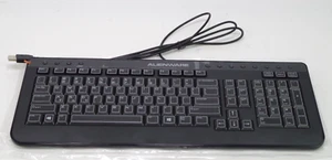 Dell AlienWARE Multimedia Black USB Keyboard 40CM0 SK-8165 - Picture 1 of 2