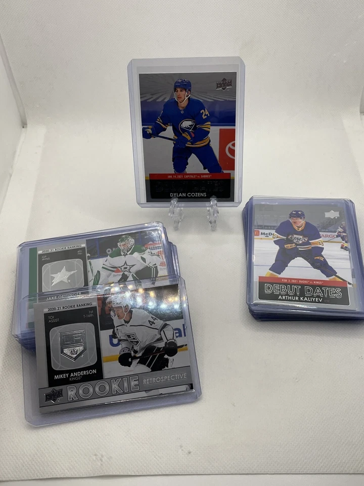 2021-22 Upper Deck Series 1 DEBUT DATES and ROOKIE RETROSPECTIVE - Image 1 of 1