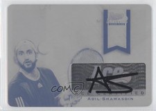 2013 Ace Authentic Grand Slam Printing Plate Black 1/1 Adil Shamasdin Auto 1i9