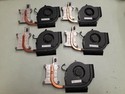 (5) Lenovo ThinkPad Edge E540 CPU Cooling Fan with Heatsink 04X4159 - Image 1 of 3