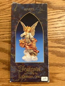 1996 Fontanini Engel Mariel Erbstück Krippe 5" Sammlung #75523 mit Box & Karte - Bild 1 von 9
