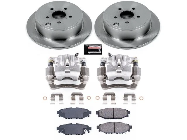 Kit de pastillas de freno trasero y rotor para Subaru Legacy 2010-2014 2011 2012 2013 RZ432JC Foto 1 de 1