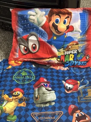 Twin Size Super Mario Comforter With Sham - Image 1 of 2