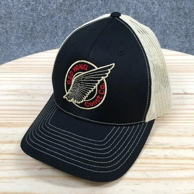 Red Wing Const. Sombrero de camionero Co. Richardson unisex negro OS logotipo bordado Foto 1 de 4