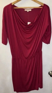 Ann Taylor Loft Dress Above Knee Drop Waist short sleeve Casual WOMEN’S XL NEW - Picture 1 of 8