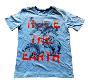 Sonoma Jungen T-Shirt Dinosaurier Kurzarm Blau 7 - Bild 1 von 10