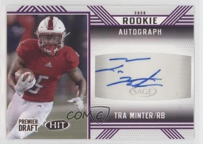 2020 Sage Hit Rookie Auto Purple Tra Minter #A13 Auto - Image 1 of 2