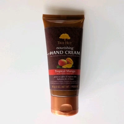 Novo Creme Nutritivo para as Mãos Tree Hut Manteiga de Karité Manga Tropical 3 oz, 85 g - Imagem 1 de 4