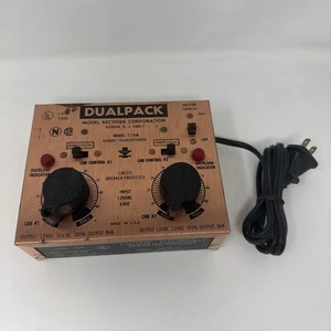 MRC DualPack Model 770N - N-Gauge Dual Train  Controller - Picture 1 of 5