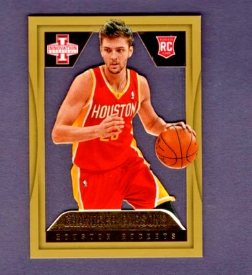 2012-13 Panini Innovation Rookie View Gold #114 Chandler Parsons Rockets SP #/10 Foto 1 de 2