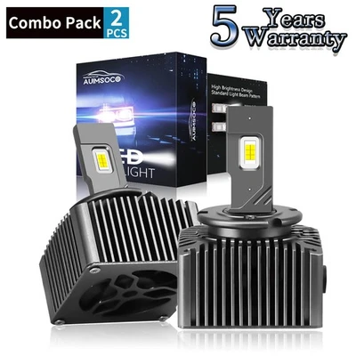 Kit de faros LED HID para Audi A5 Quattro 2018-2024 D5S bombillas de repuesto 6500K Foto 1 de 4